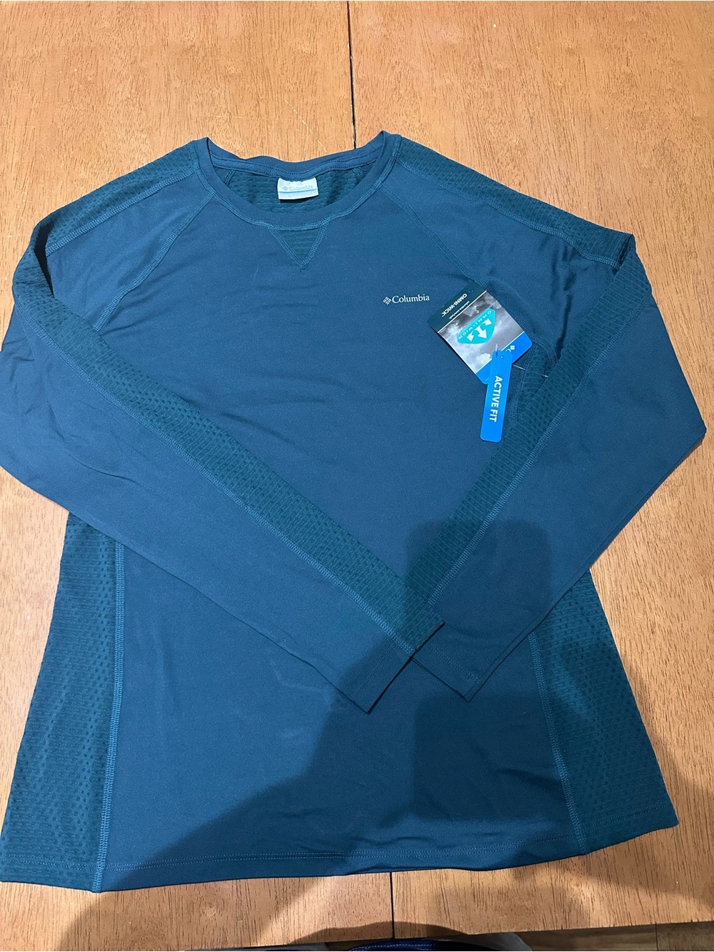 Columbia women’s Long Sleeve Active Tee - Teal Blue